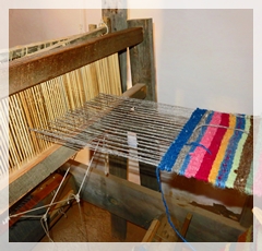 loom at Golondrinas 