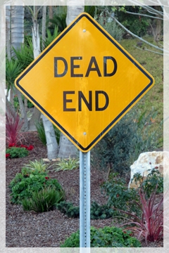 dead end