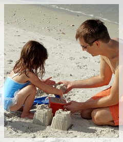 sandcastles