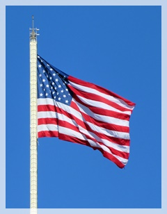 National Day of Prayer - American flag