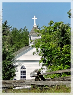 Old World Wisconsin church