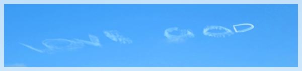 skywriting - love god