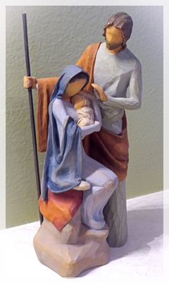 The Holy Family - Willow Tree