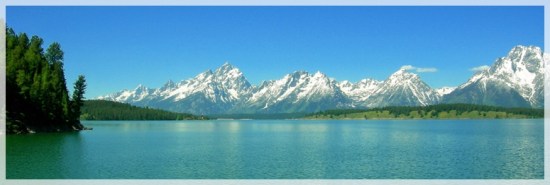 The Grand Tetons - Jackson Lake