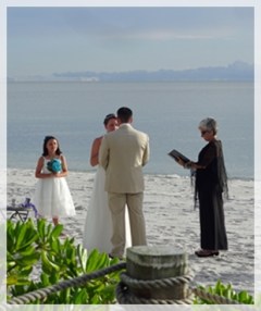 beach wedding