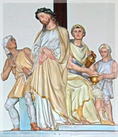 loretto - pilate washing his hands