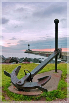 duluth MN harbor - anchor