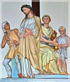 pontius pilate - washing hands