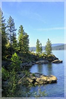 lake coeur d'Alene ID