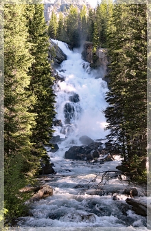 Hidden Falls Grand Tetons